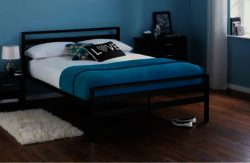 Dalton Double Bed Frame - Black